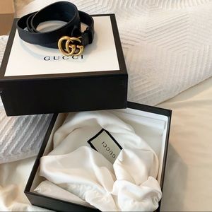Authentic Gucci belt size 80